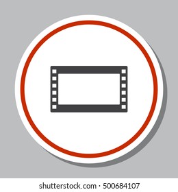 Movie Icon Vector
