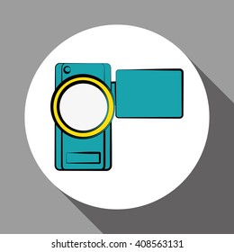 Movie  icon, vector design
