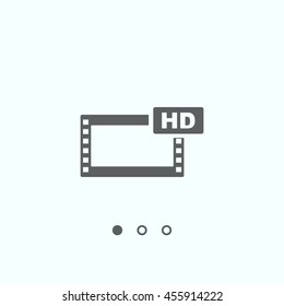 Movie Icon, vector, icon flat