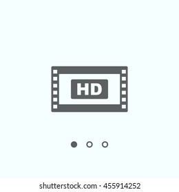 Movie Icon, vector, icon flat