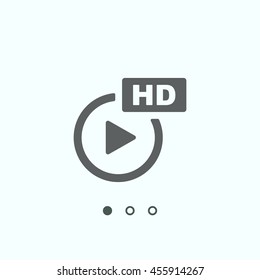 Movie Icon, vector, icon flat