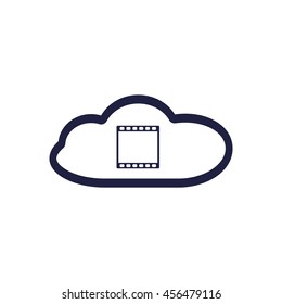 Movie Icon, vector, icon flat