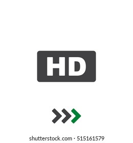 Movie Icon Vector flat design style