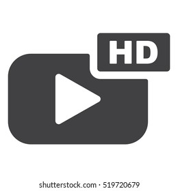 Movie Icon Vector flat design style