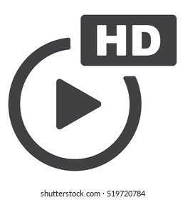 Movie Icon Vector flat design style