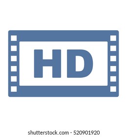 Movie Icon Vector flat design style