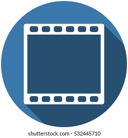 Movie Icon Vector flat design style