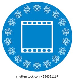 Movie Icon Vector flat design style