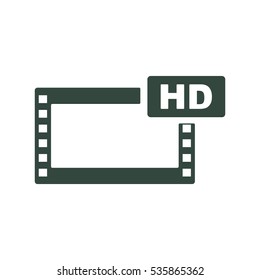 Movie Icon Vector flat design style