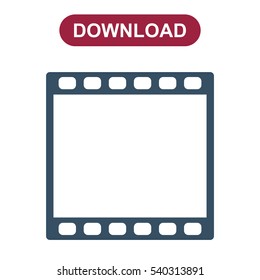 Movie Icon Vector flat design style