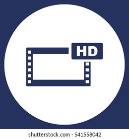 Movie Icon Vector flat design style