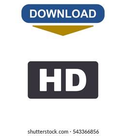 Movie Icon Vector flat design style