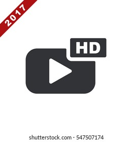 Movie Icon Vector flat design style