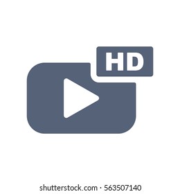 Movie Icon Vector flat design style