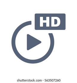 Movie Icon Vector flat design style