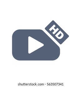 Movie Icon Vector flat design style
