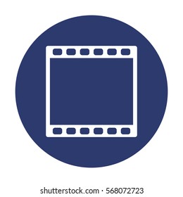 Movie Icon Vector flat design style