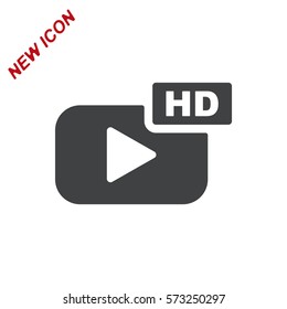 Movie Icon Vector flat design style