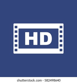Movie Icon Vector flat design style