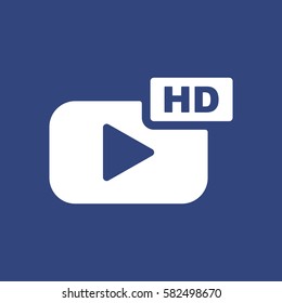 Movie Icon Vector flat design style