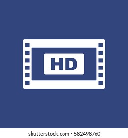 Movie Icon Vector flat design style