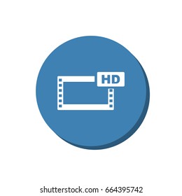 Movie Icon Vector flat design style