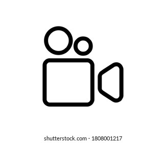 Movie Icon Vector And Illustration
