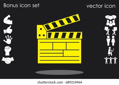 Movie icon vector illustration