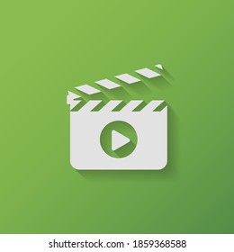 movie icon. Vector illustration EPS 10.