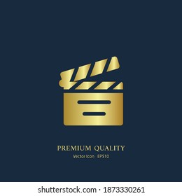 movie icon. Vector illustration EPS 10.