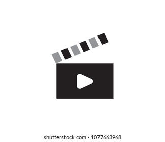 Movie Icon Vector Logo Template Illustration Design