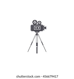 Movie icon. video camera icon.