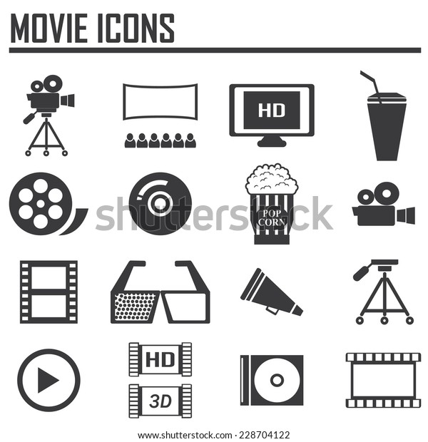 Movie icons

