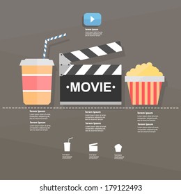 Movie. infographic