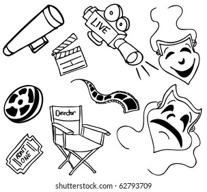 Movie Item Doodles