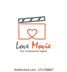 Movie Logo Design Templates - Simple Movie Branding Vector Logo