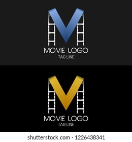 Movie Logo Design Vector