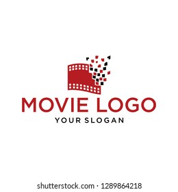 movie logo design , vector , icon