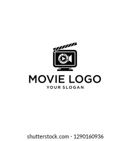 movie logo design , vector , icon