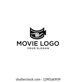 movie logo design , vector , icon