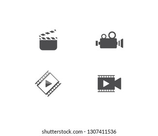 Movie Logo Template vector