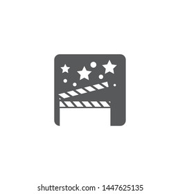 Movie logo vector design template