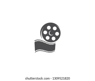 Movie logo vector template