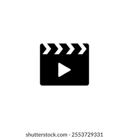 Movie maker cinema production vector logo design