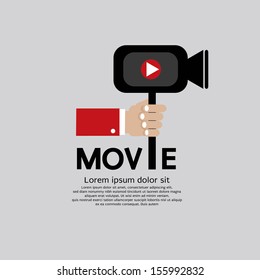 Movie Maker Vector Illustration EPS10