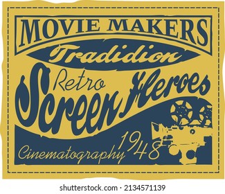 Movie makers. Retro Screen Heroes