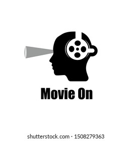 movie on logo design, icon design template elements