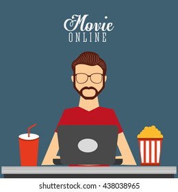movie online design 