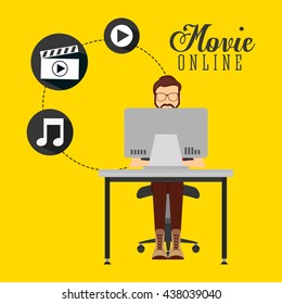 movie online design 