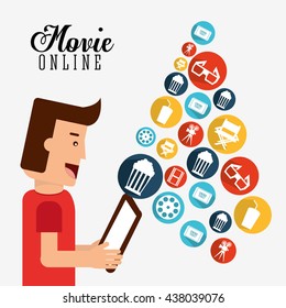 movie online design 